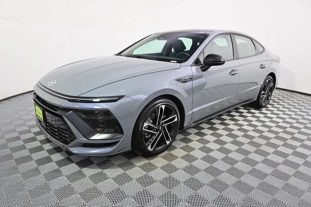Certified 2025 Hyundai Sonata N Line with VIN KMHL54JC2SA518585 for sale in St. Louis Park, Minnesota