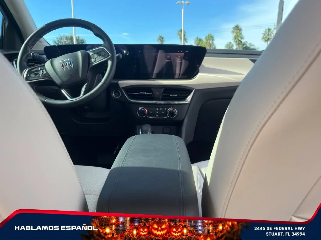 Used 2024 Ocean Blue Metallic Buick Preferred image 17