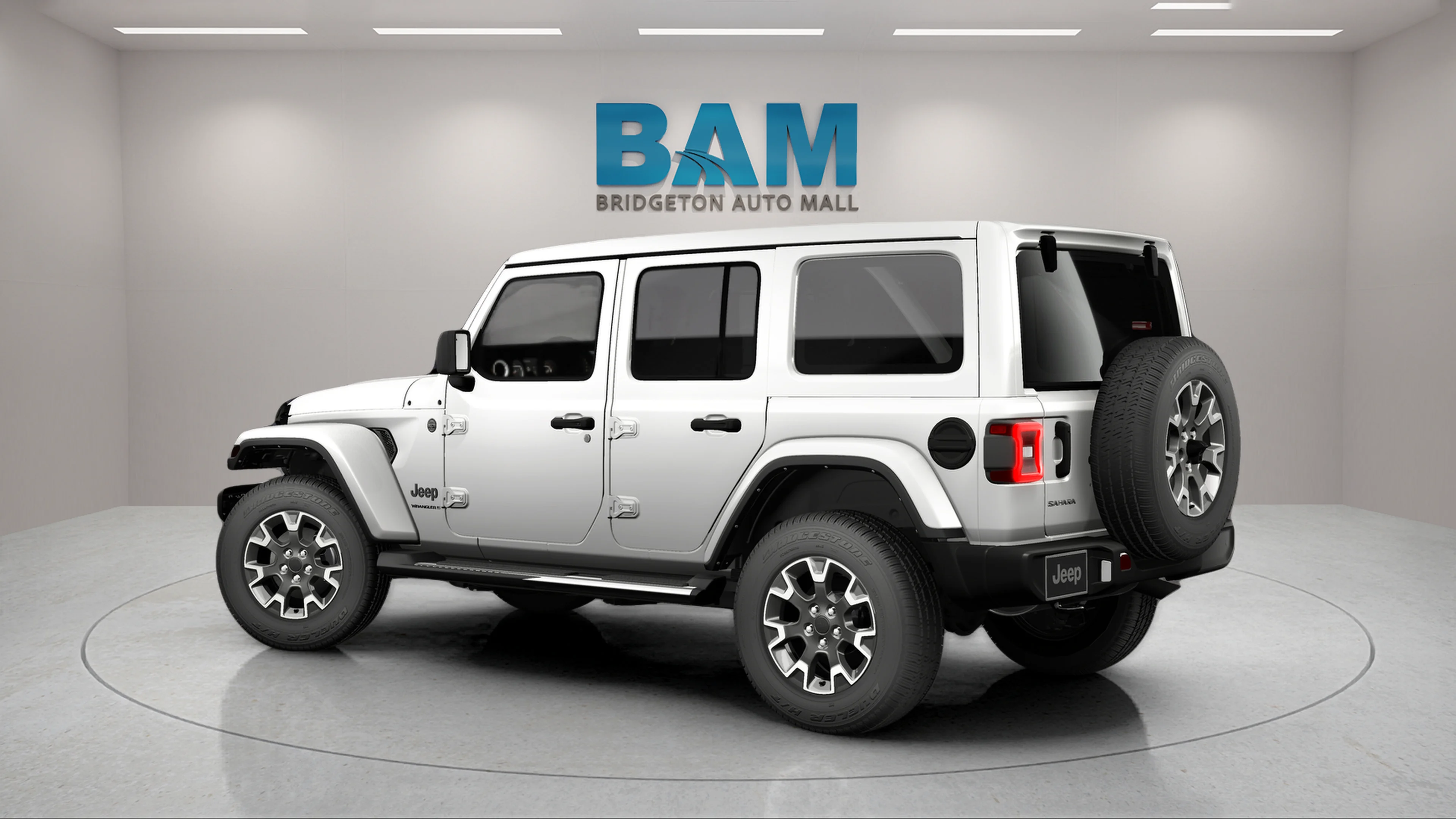 New 2026 Bright White Clearcoat Jeep Sahara image 11