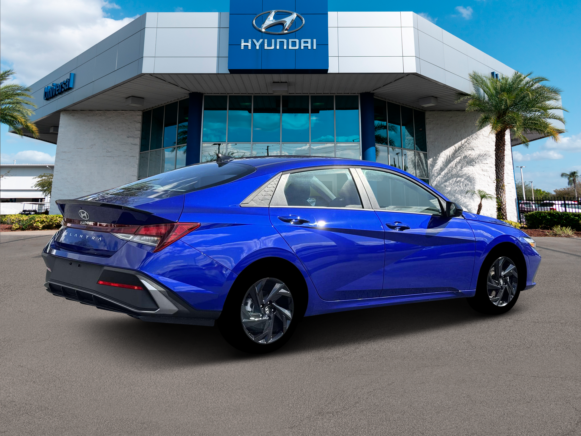 New 2026 Blue Hyundai SEL Sport image 8