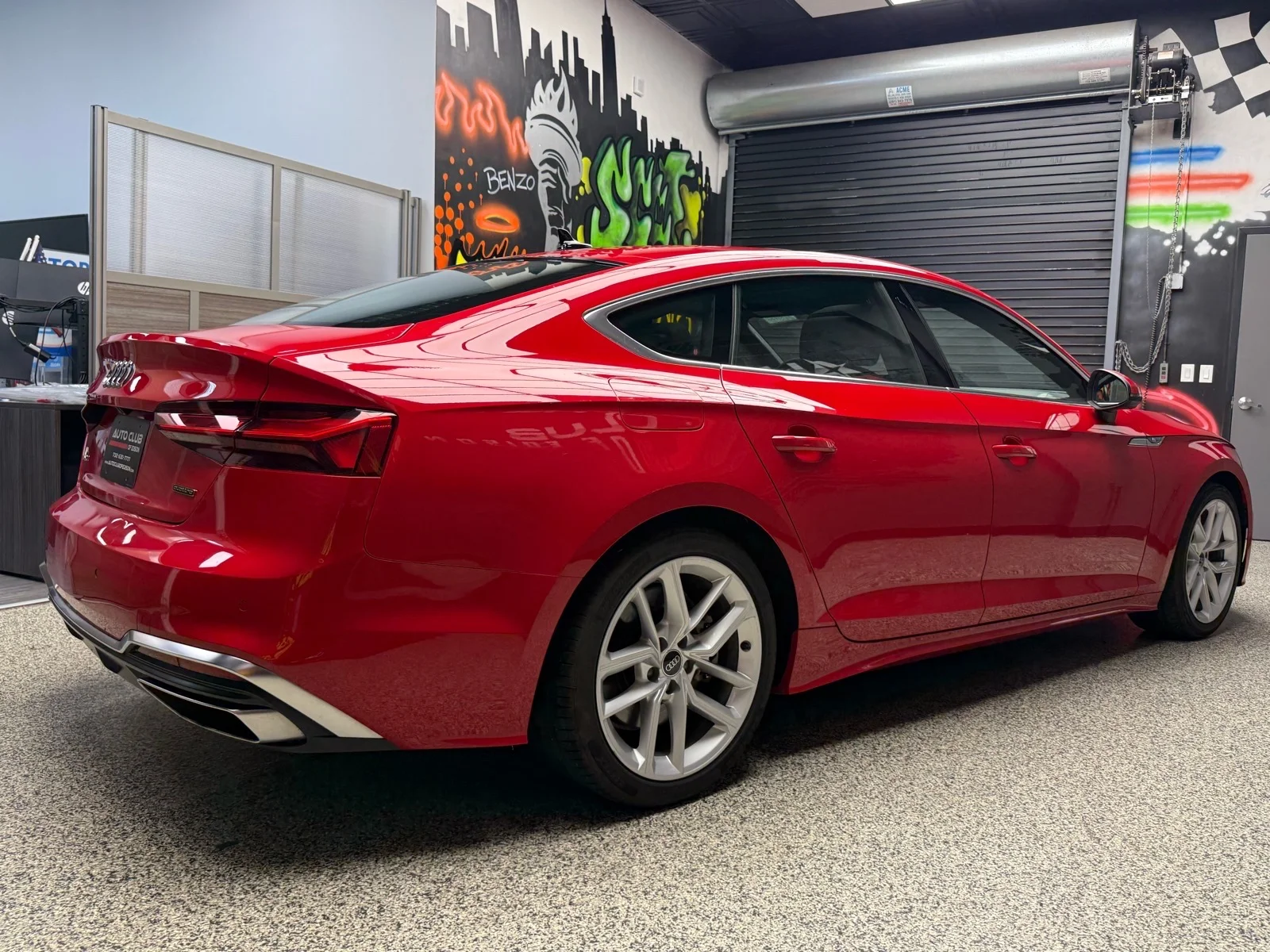 Used 2024 Progressive Red Metallic (b1b1) Audi quattro S line Prem Plus 45 TFSI image 6