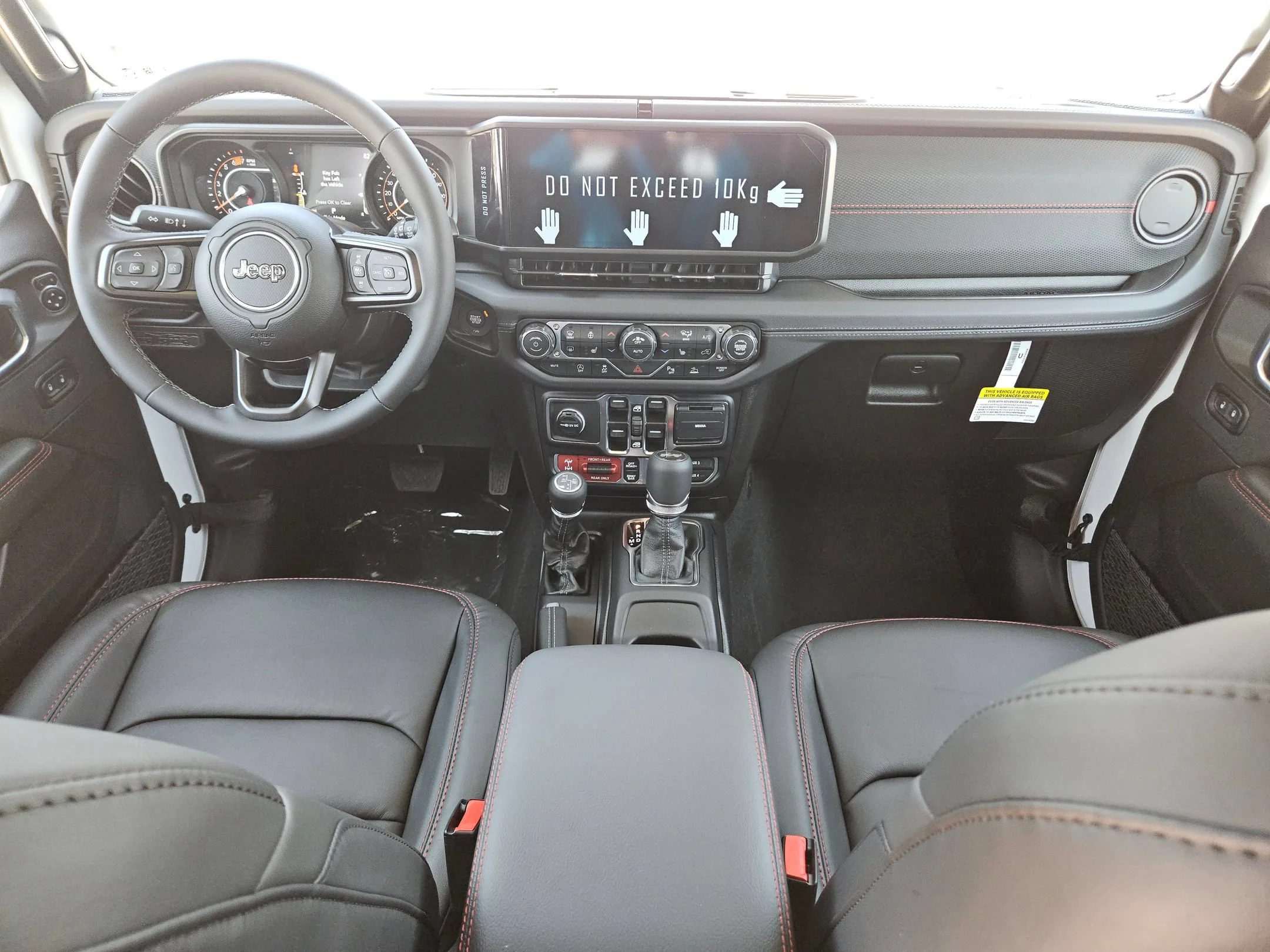 New 2026 Bright White Clearcoat Jeep Rubicon X image 15