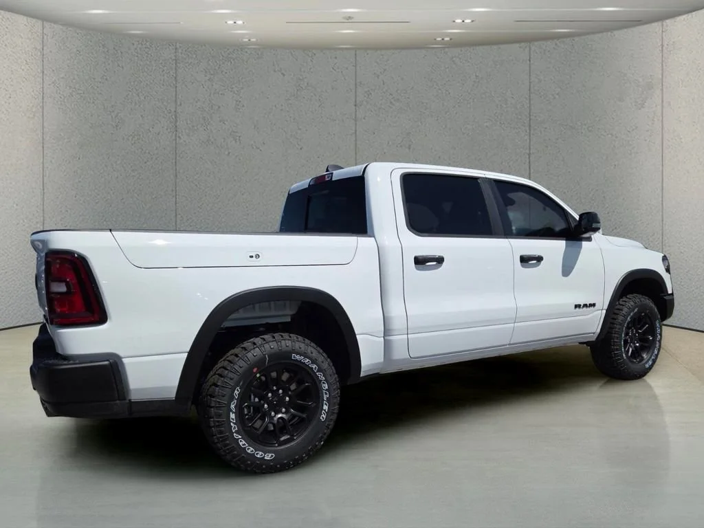 New 2026 Bright White Clear-Coat Exterior Paint RAM Rebel image 4