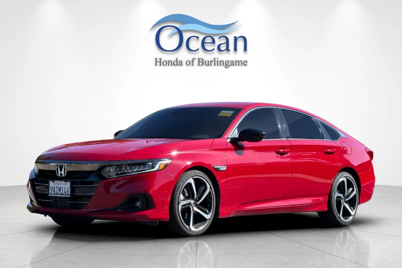 Certified Used 2022 San Marino Red Honda Sport image 8