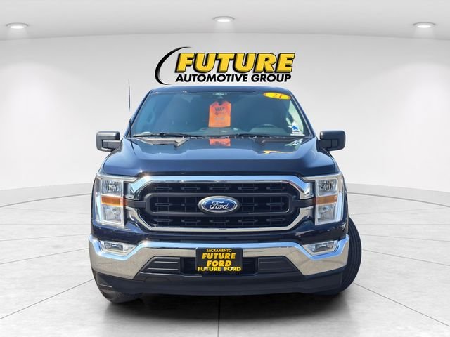 Used 2021 Blue Ford XLT image 2