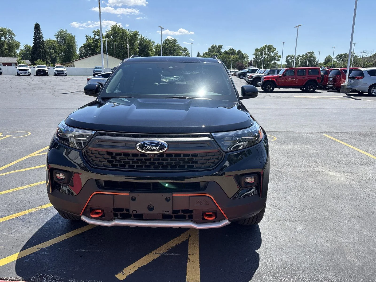Used 2023 Agate Black Metallic Ford Timberline image 2