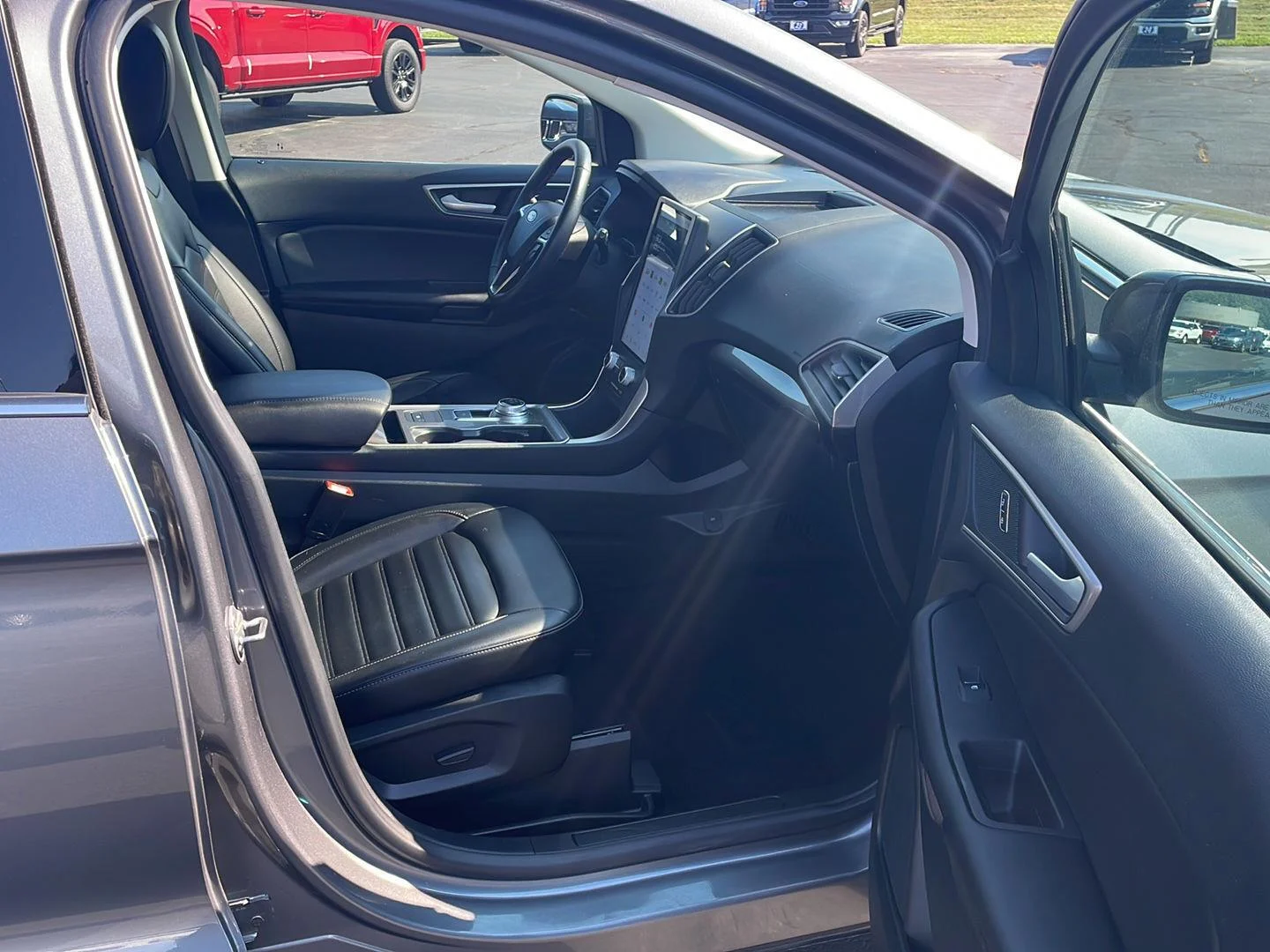 Used 2023 Carbonized Gray Metallic Ford SEL image 26