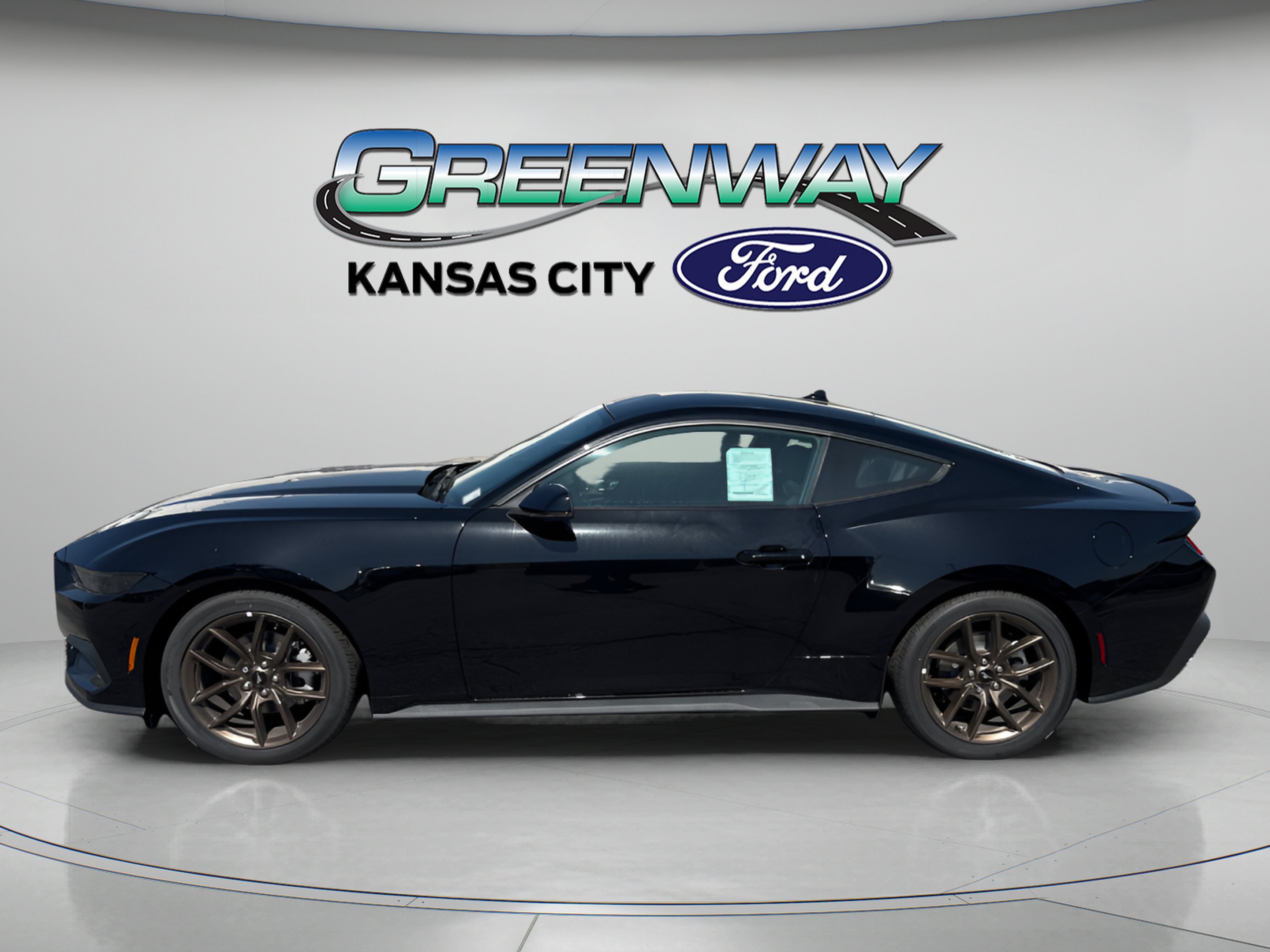 New 2025 Shadow Black Ford EcoBoost® Premium Fastback image 4