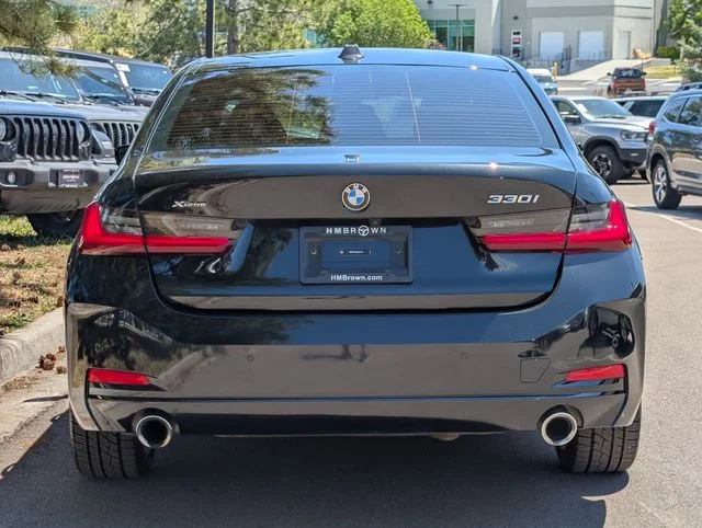 Used 2023 Black Sapphire Metallic BMW 330i xDrive image 4