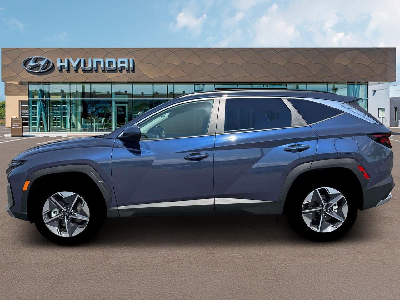 New 2026 Atlantis Blue Hyundai SEL image 3