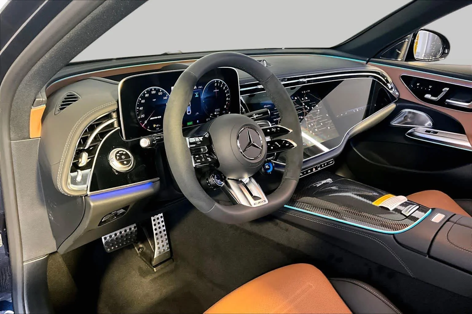 New 2027 Nautical Blue Metallic Mercedes-Benz AMG® E 53 Hybrid image 9