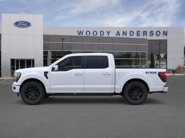 New 2026 Star White Metallic Tri-Coat Ford Lariat image 3