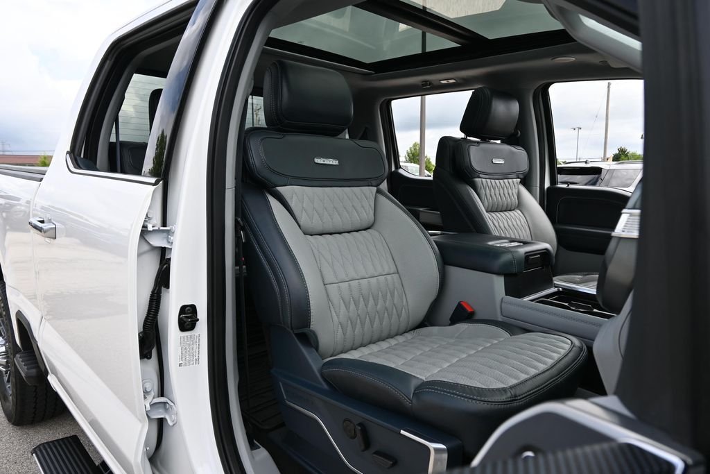 Used 2024 White Metallic Ford Limited image 26