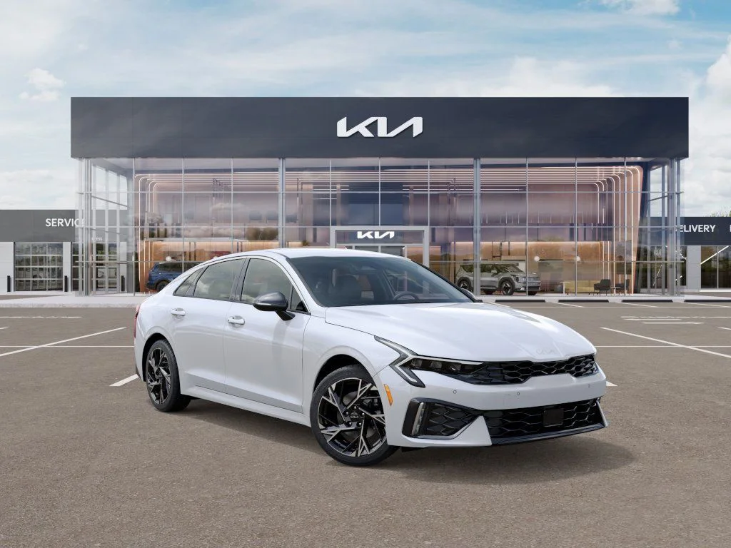 New 2026 Snow White Pearl Kia GT-Line FWD image 7