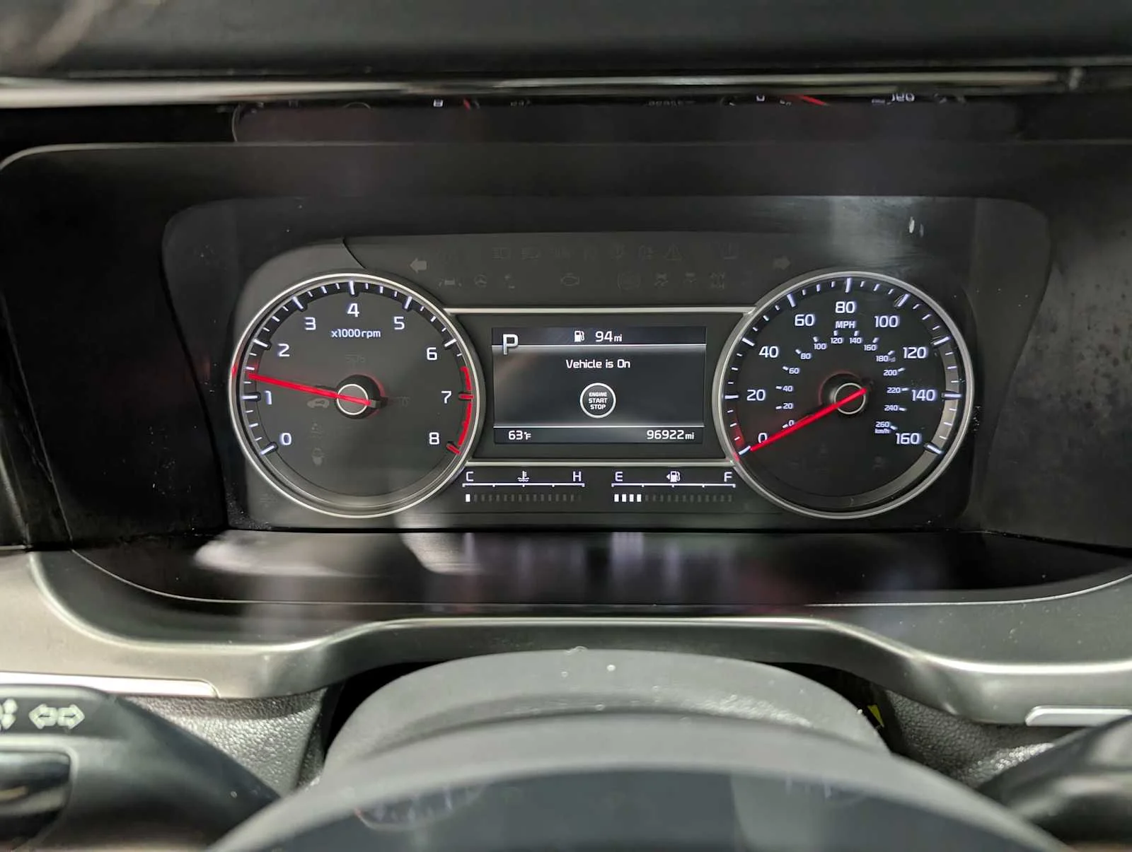 Used 2021 Ebony Black Kia S image 24