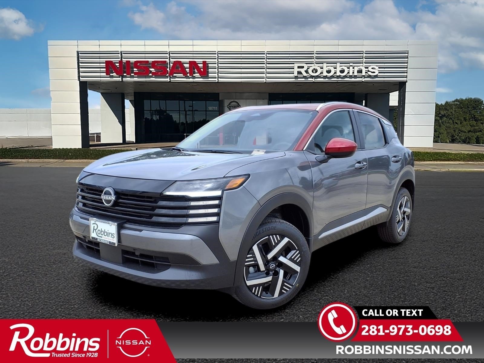 2026 Nissan Kicks SV Gray at Robbins Nissan