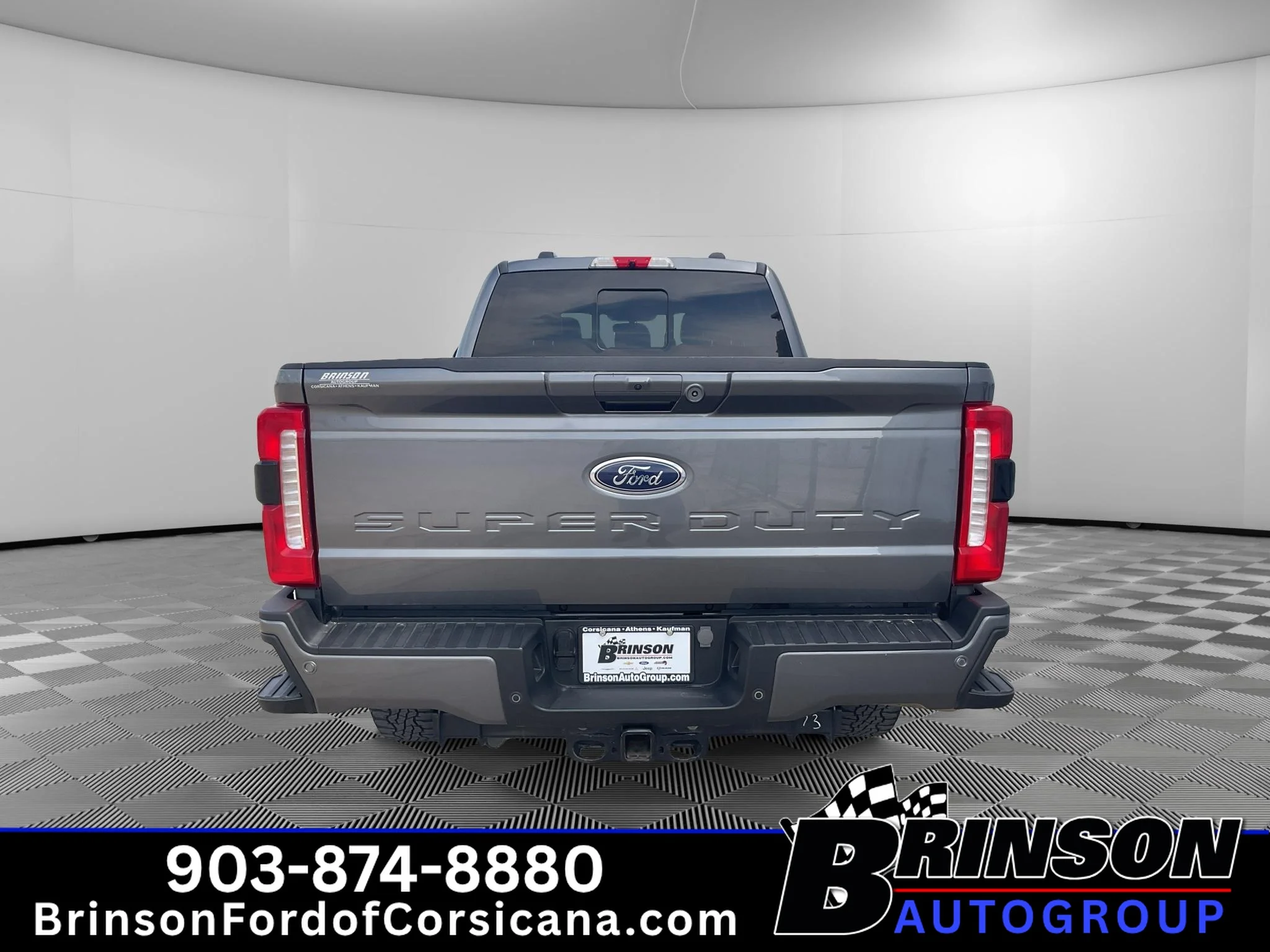 Used 2024 Carbonized Gray Metallic Ford LARIAT image 6