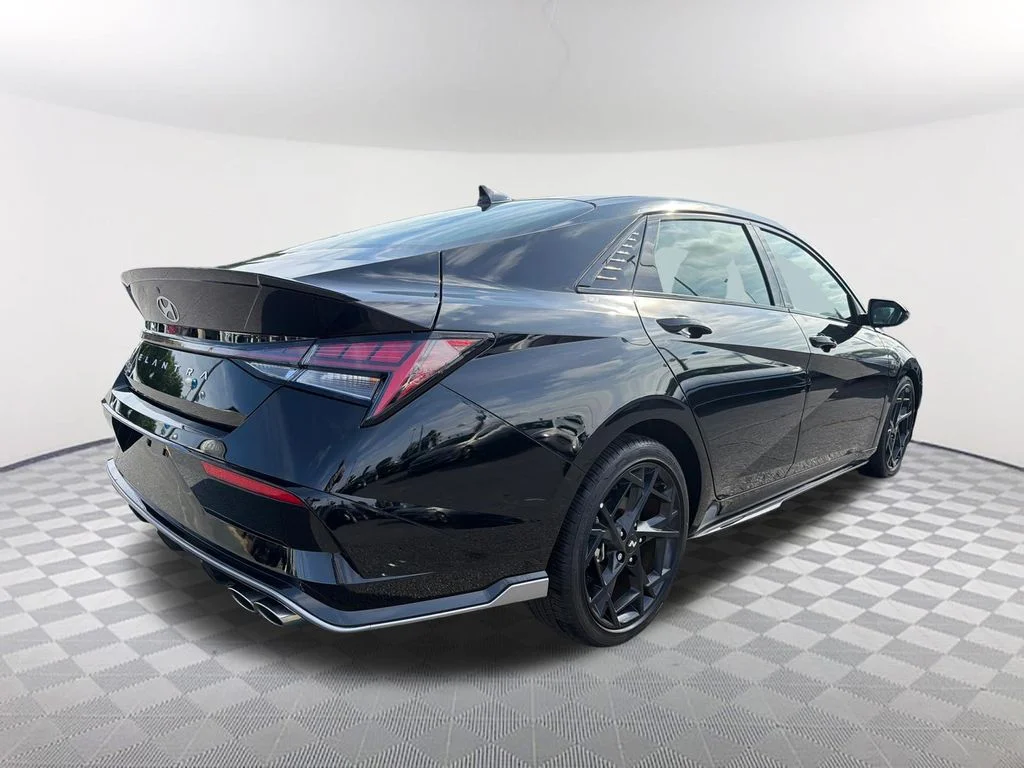 Used 2025 Black Hyundai N Line image 5