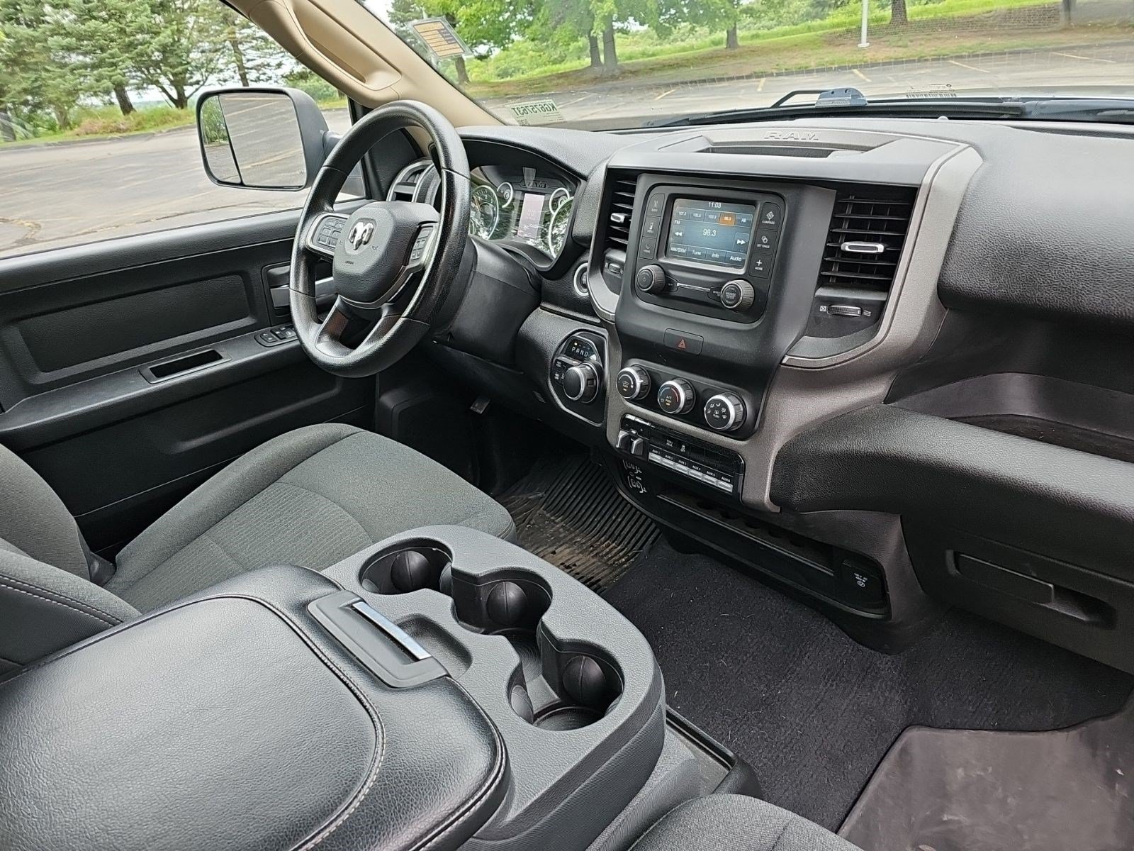 Used 2019 Billet Silver Metallic Clearcoat Ram Tradesman image 12
