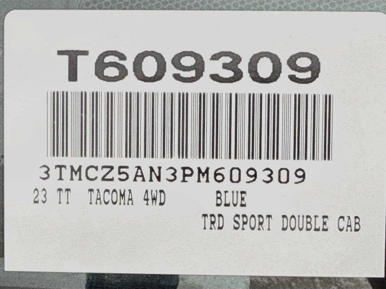 Certified Used 2023 Blue Crush Metallic Toyota SR5 image 40