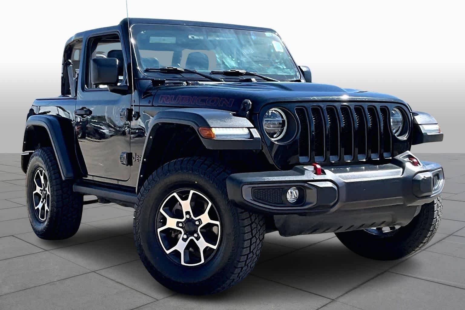 Used 2022 Black Clearcoat Jeep Rubicon image 2