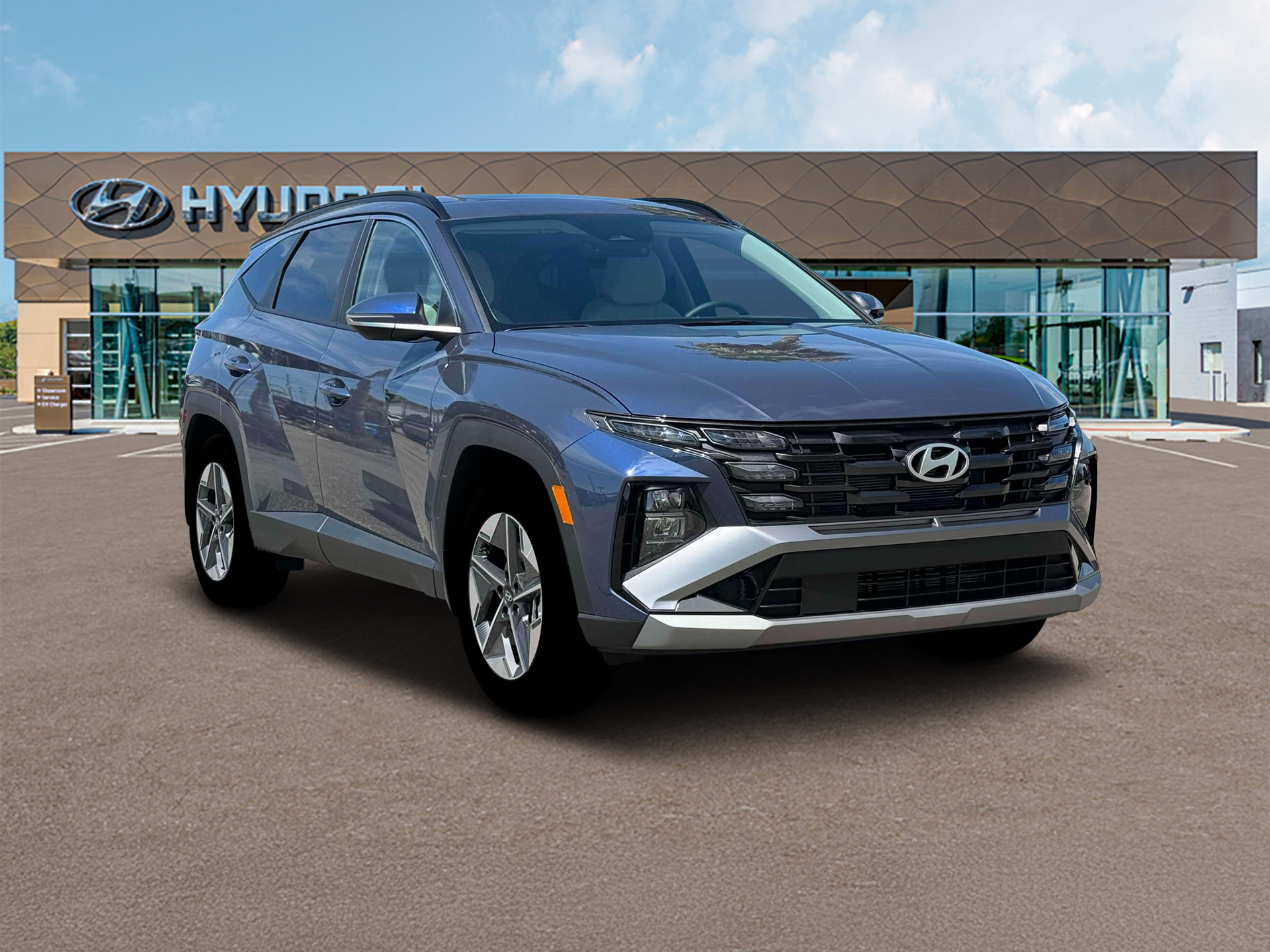 New 2026 Atlantis Blue Hyundai SEL Premium AWD image 11