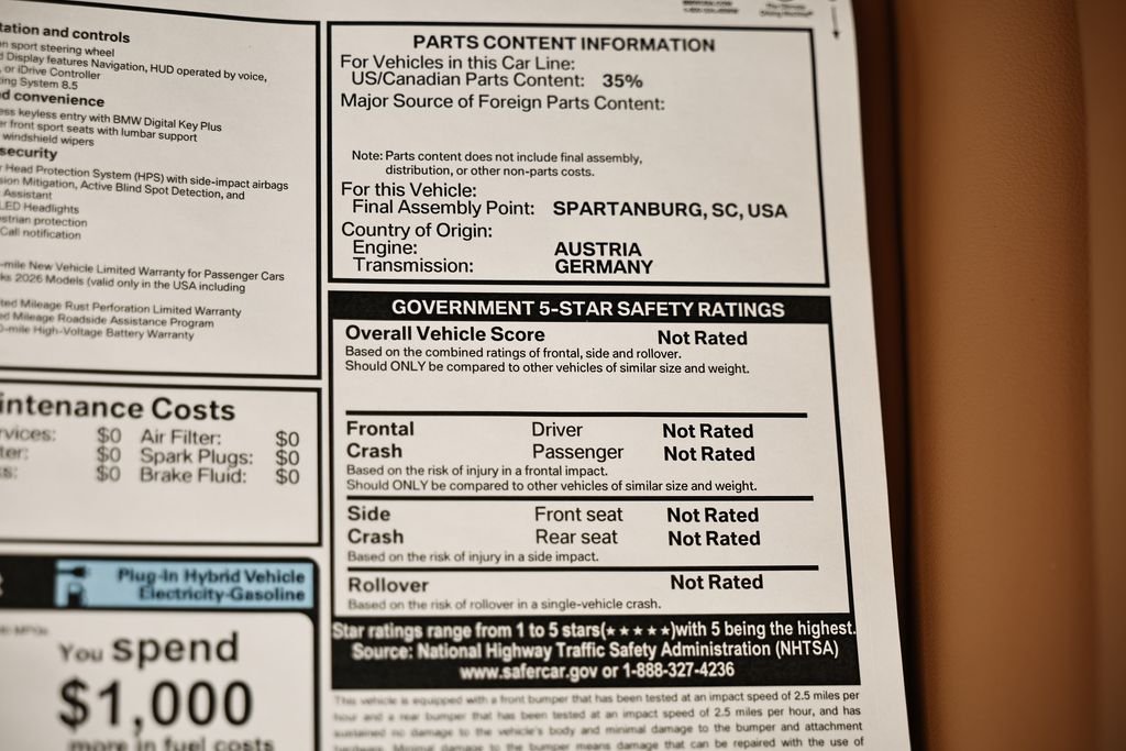 New 2026 Dravit Grey Metallic BMW xDrive50e image 27