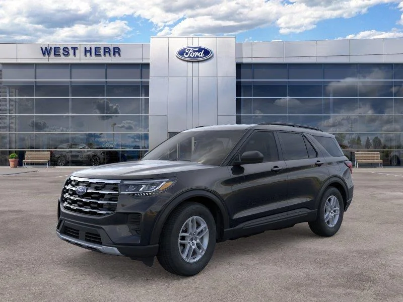 New 2026 Agate Black Metallic Ford Active image 2