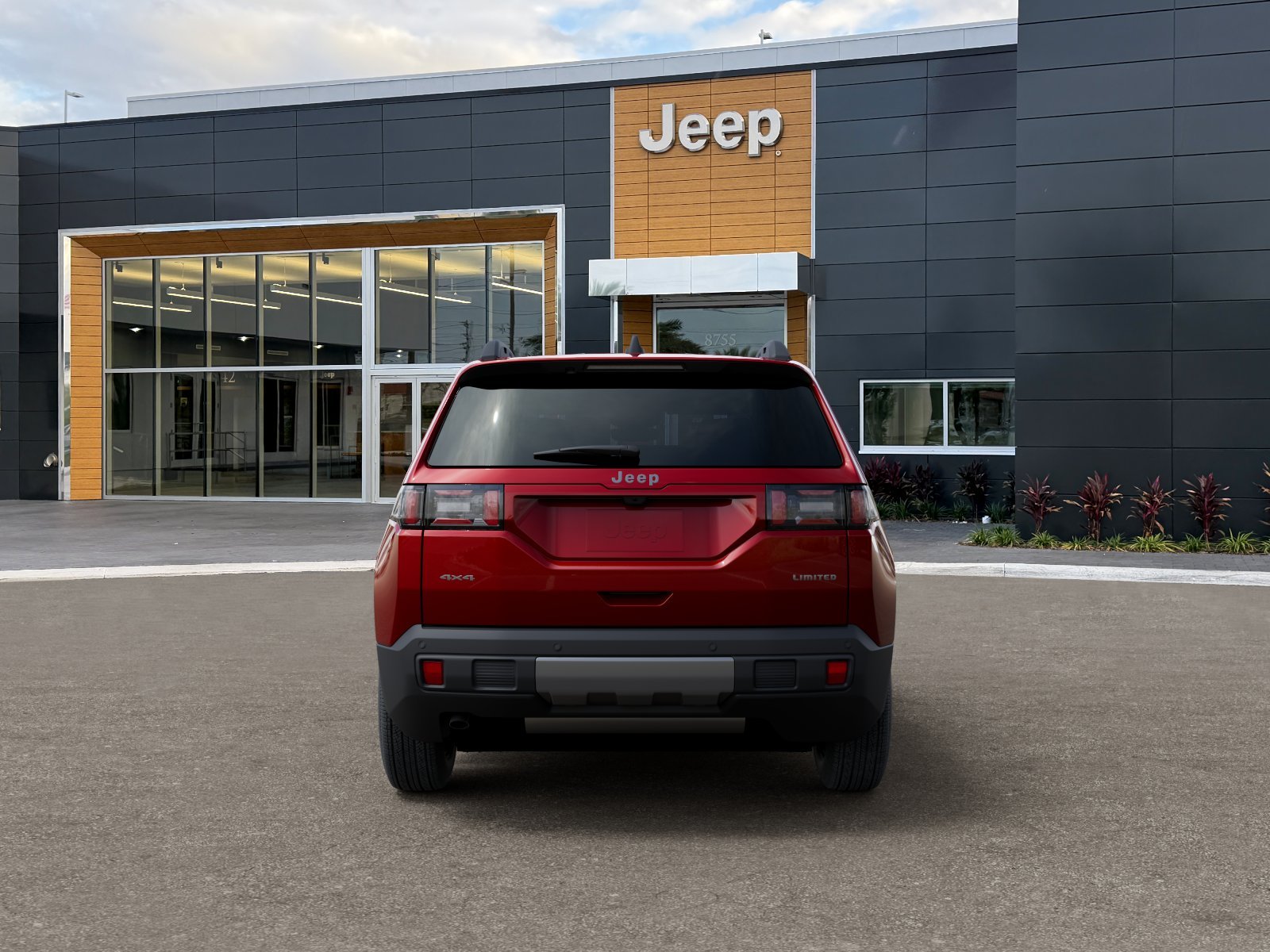 New 2026 Red Hot Pearl-Coat Exterior Paint Jeep Limited image 39