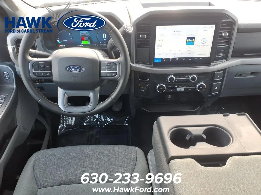Certified Used 2025 Black Metallic Ford XLT image 9