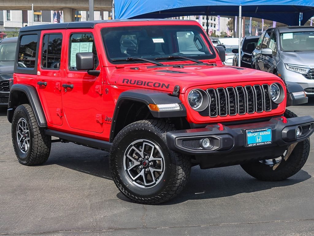 Used 2025 Red Clearcoat Jeep Rubicon image 31