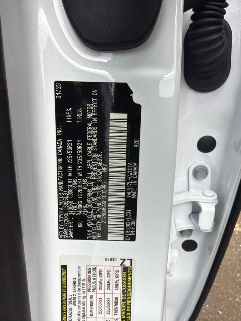 Certified Used 2023 ULTRA WHITE Lexus 500h F SPORT Performance image 11