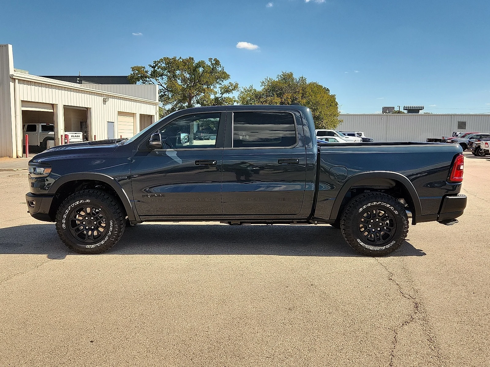 New 2027 Forged Blue Metallic  Paint Ram REBEL CREW CAB 4X4 5