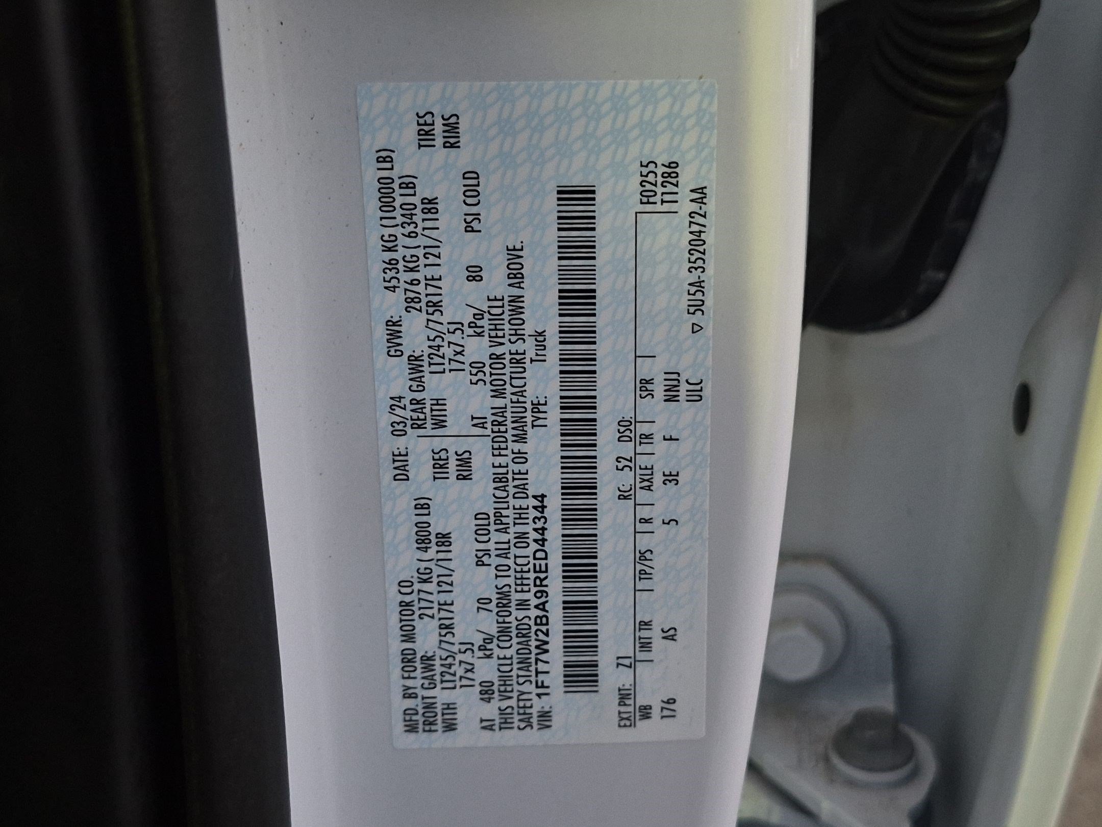 Used 2024 Oxford White Ford XL image 32