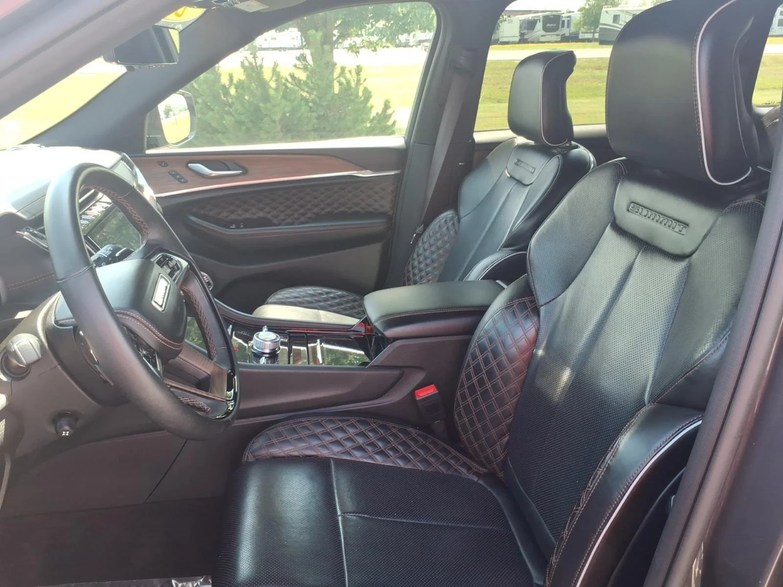 Used 2022 Gray Metallic Jeep Summit image 14