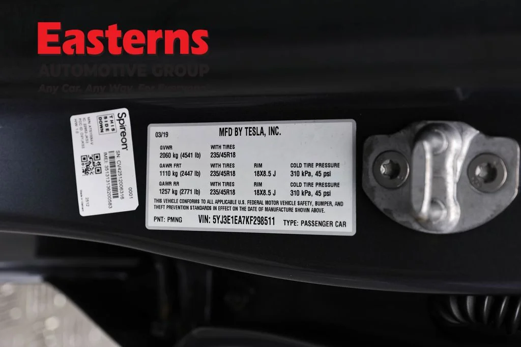 Used 2019 Gray Tesla Standard image 29
