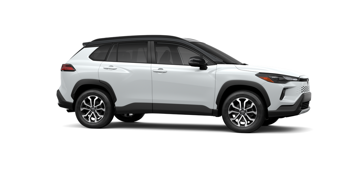 New 2026 Wind Chill Pearl with Jet Black roof Toyota Hybrid SE image 21