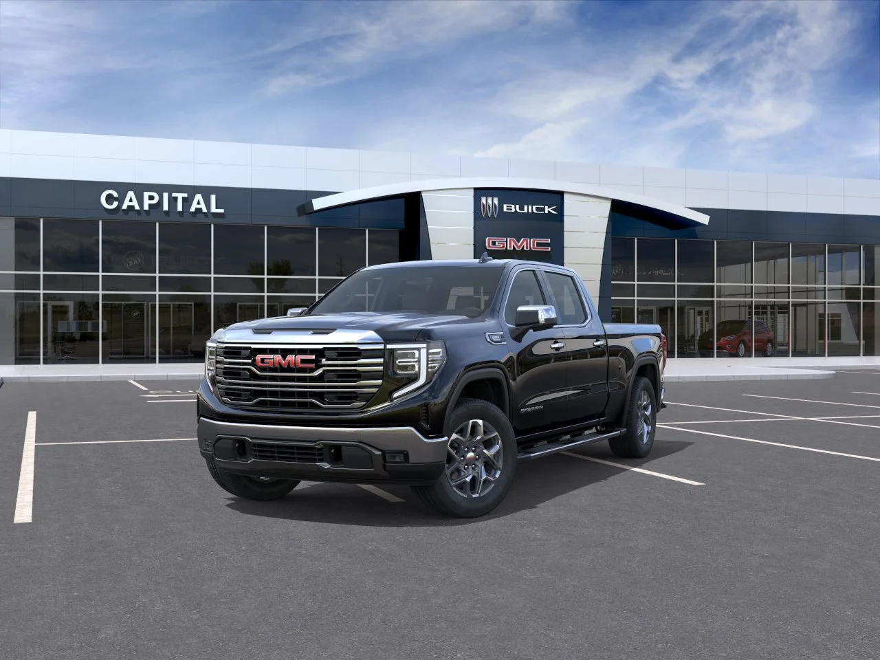 New 2026 ONYX BLACK GMC SLT image 8
