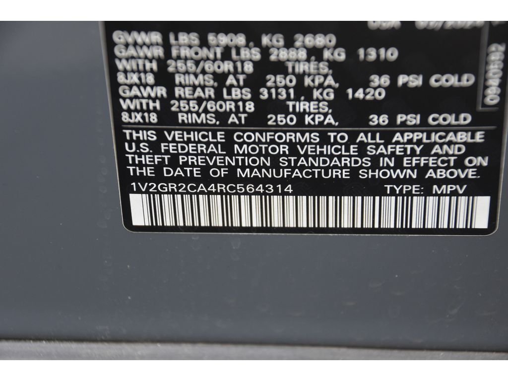 Used 2024 Pure Gray Volkswagen 2.0T Peak Edition SEL image 28