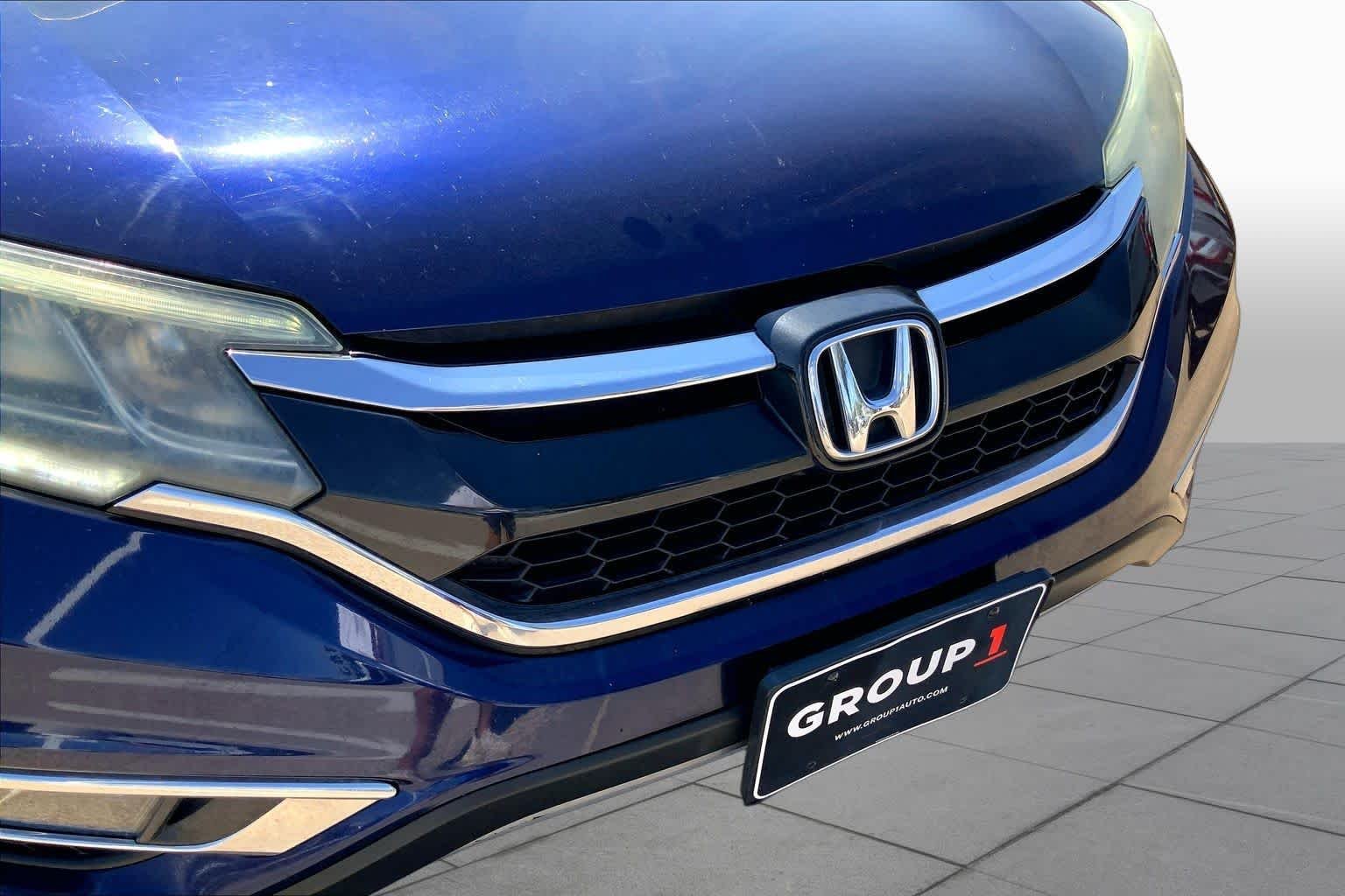 Used 2015 Obsidian Blue Pearl Honda EX image 36