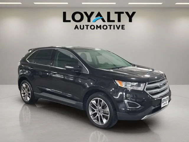 Used 2015 Black Ford Titanium image 7