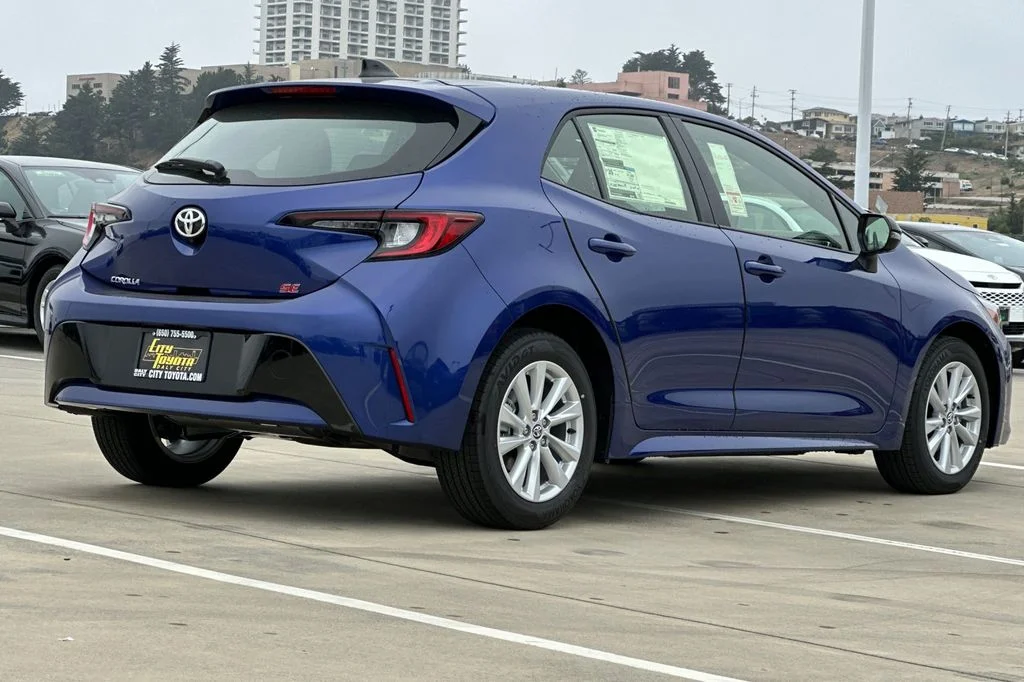 New 2026 Blue Crush Metallic Toyota  SE image 4