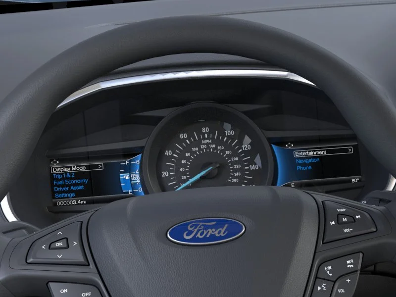 New 2024 Stone Blue Metallic Ford SE image 13