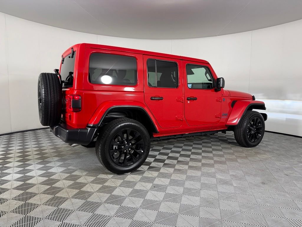 Certified Used 2025 Red Jeep Sahara 4xe image 7