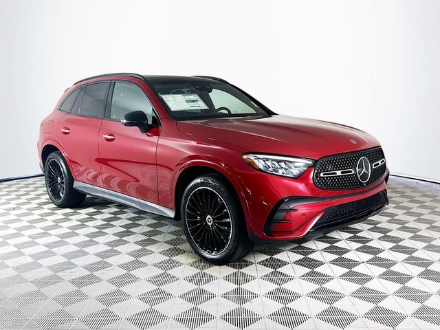 New 2026 MANUFAKTUR Patagonia Red Metallic Mercedes-Benz GLC 300 image 1