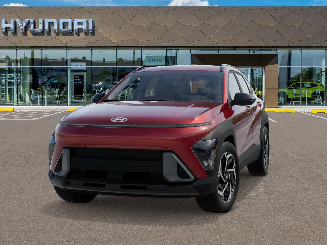 New 2026 Ultimate Red Metallic Hyundai SEL Premium image 6