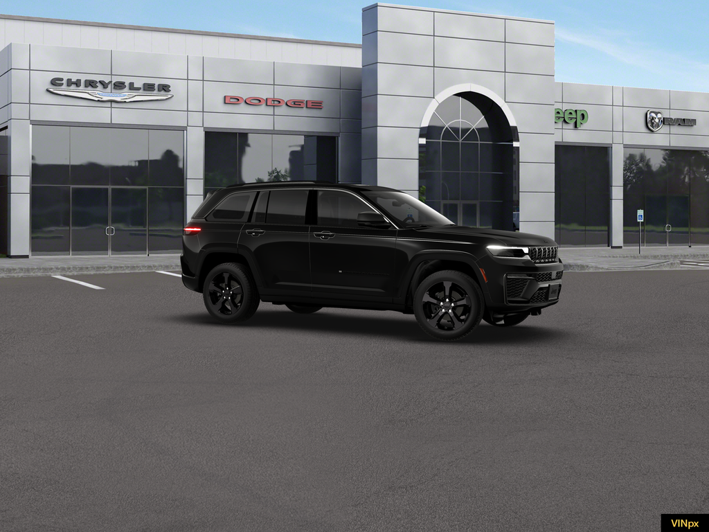 New 2026 Diamond Black Crystal Pearl-Coat Exterior Paint Jeep Limited image 9