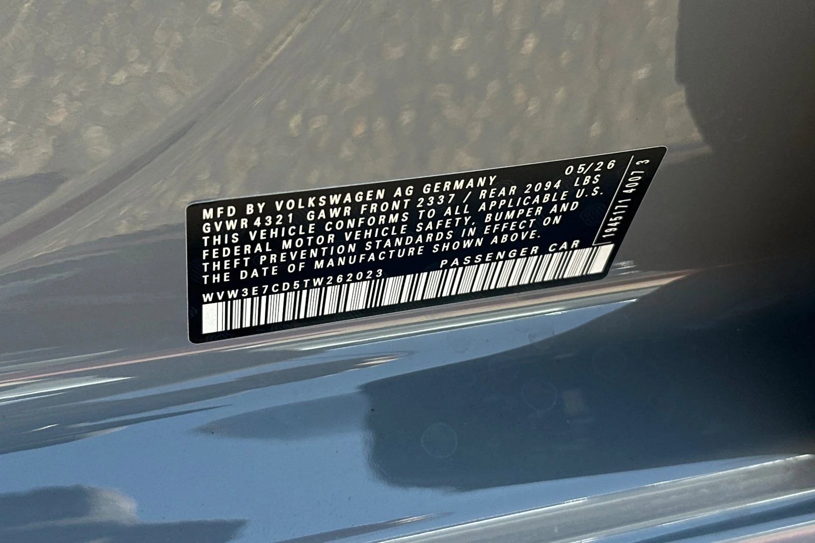 New 2026 Gray Volkswagen SE image 23