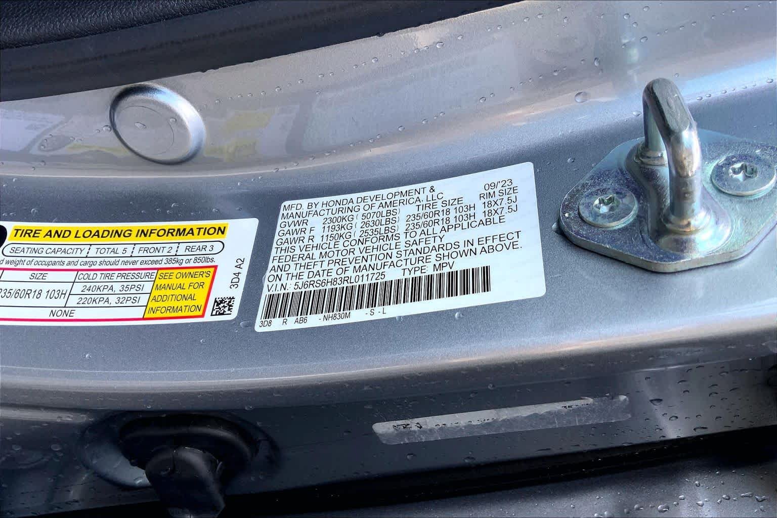 Used 2024 Lunar Silver Metallic Honda Sport-L image 34