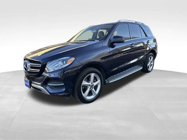 Used 2018 Blue Mercedes-Benz GLE 350 image 3